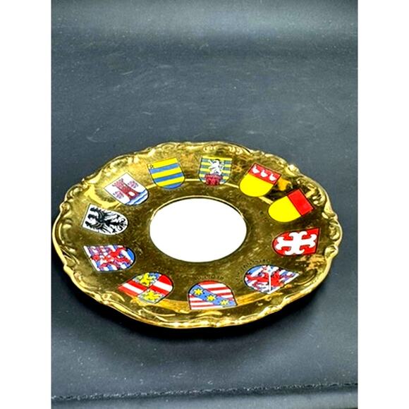 Vintage Bavaria, English, Cup and Saucer, Gold luxenbourg Duchess set - Picture 4 of 16